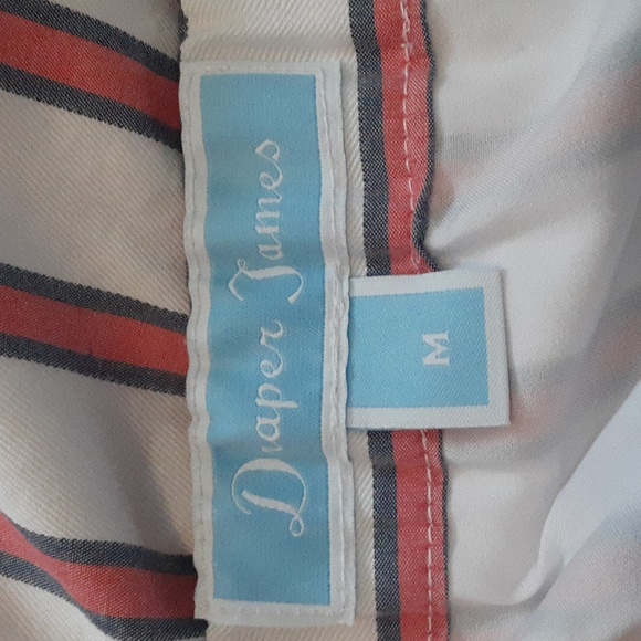 Draper James Ruffled hem Skirt. Red white and blue. Size medium - Picture 6 of 10